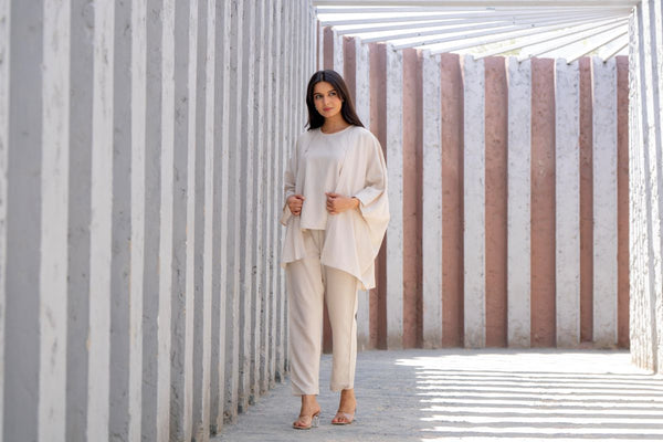 Kimono Cardigan Trouser Co-ord Set