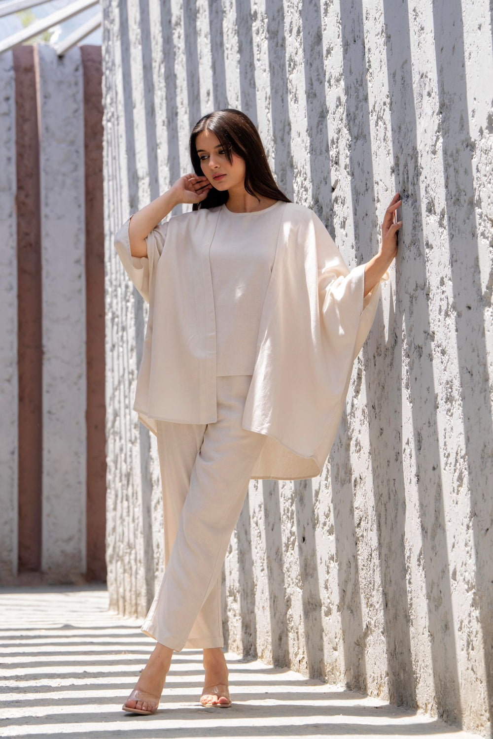 Kimono Cardigan Trouser Co-ord Set